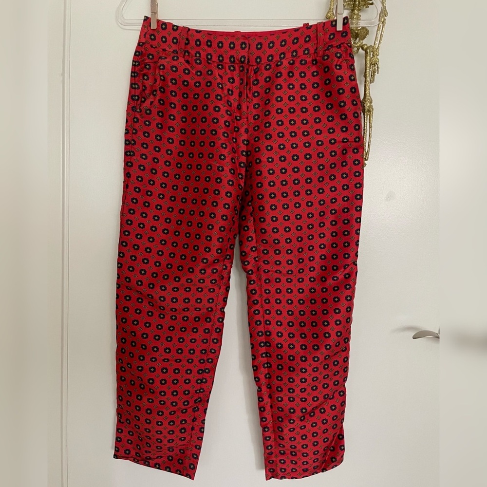 Silk J Crew pants